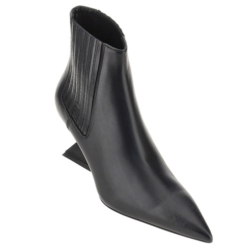 THE ATTICO Cheope' leather ankle boots