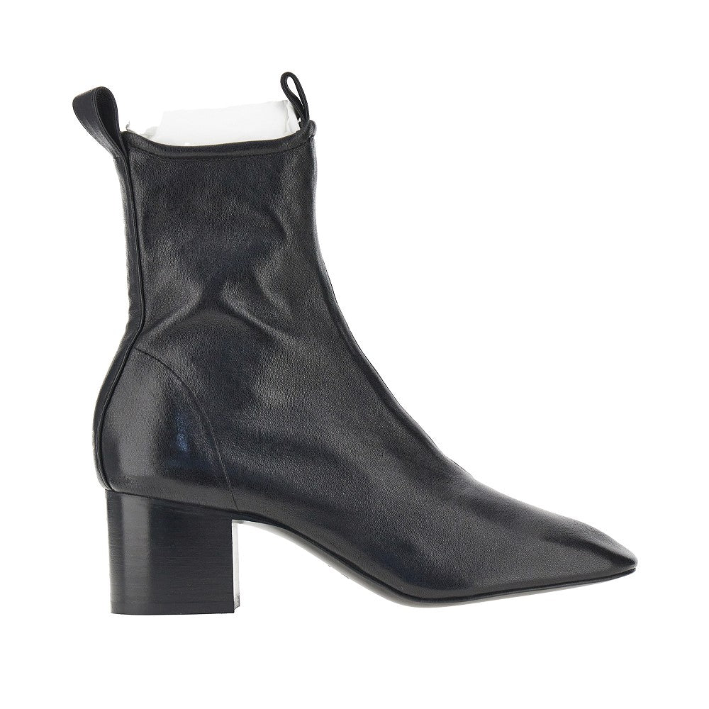 CELINE Stretch nappa leayther ankle boots with zip