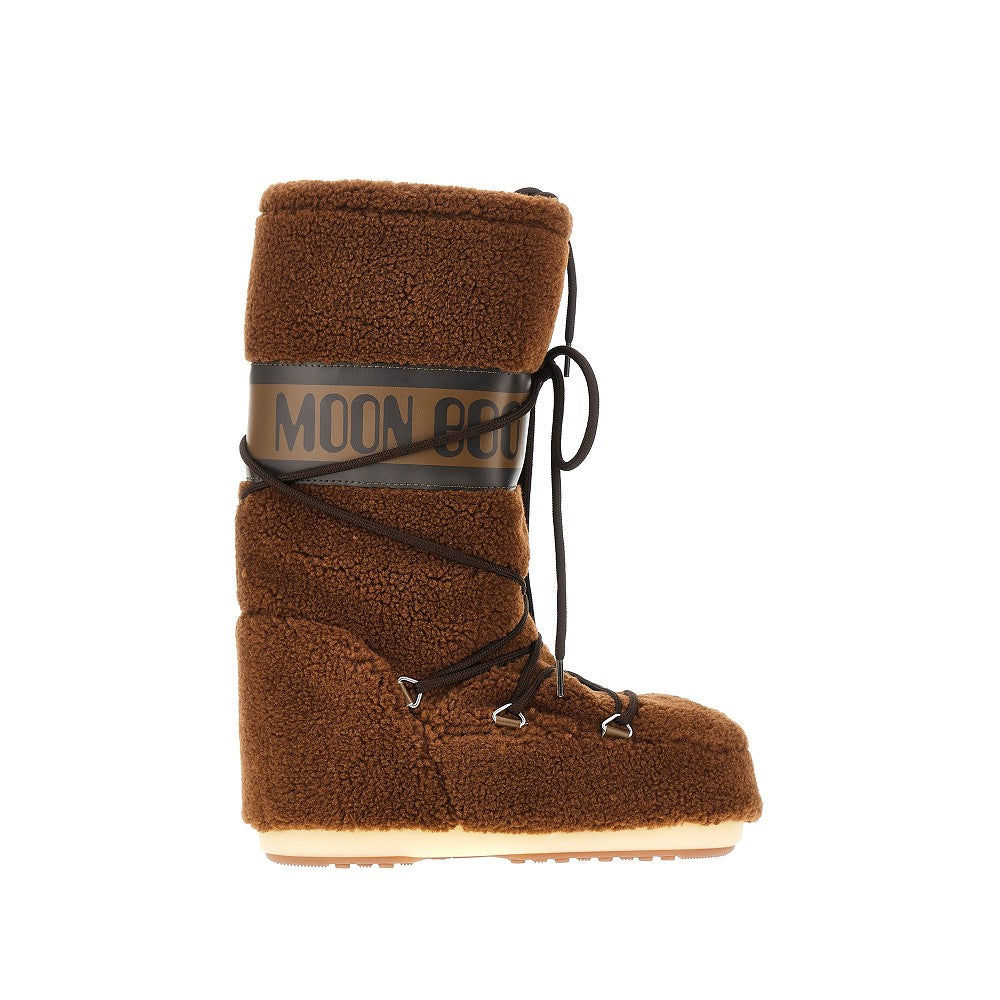 Moon Boot 'Icon' Teddy boots