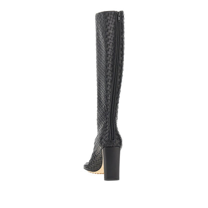 Bottega Veneta Intrecciato nappa leather 'Cherry' boots
