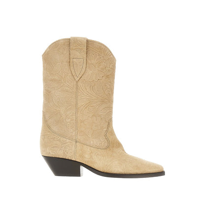 ISABEL MARANT Suede leather 'Duerto' texan boots