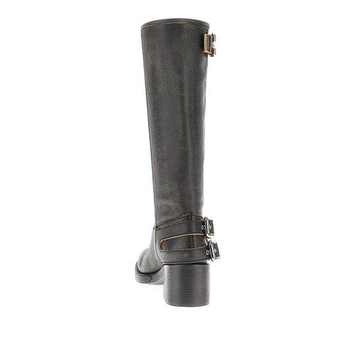 CHLOE' 'Dakota' grained leather boots