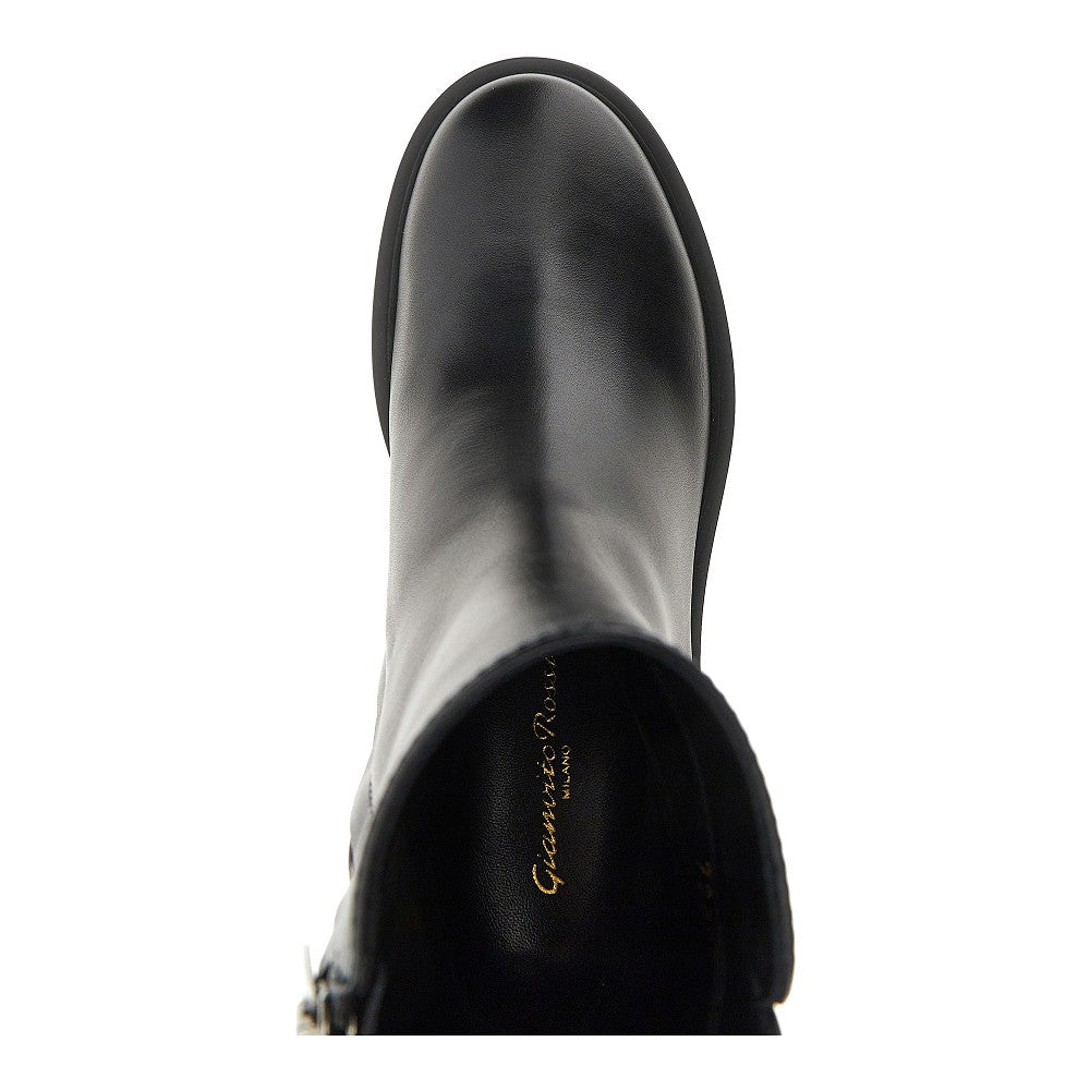 GIANVITO ROSSI Hiro' leather boots