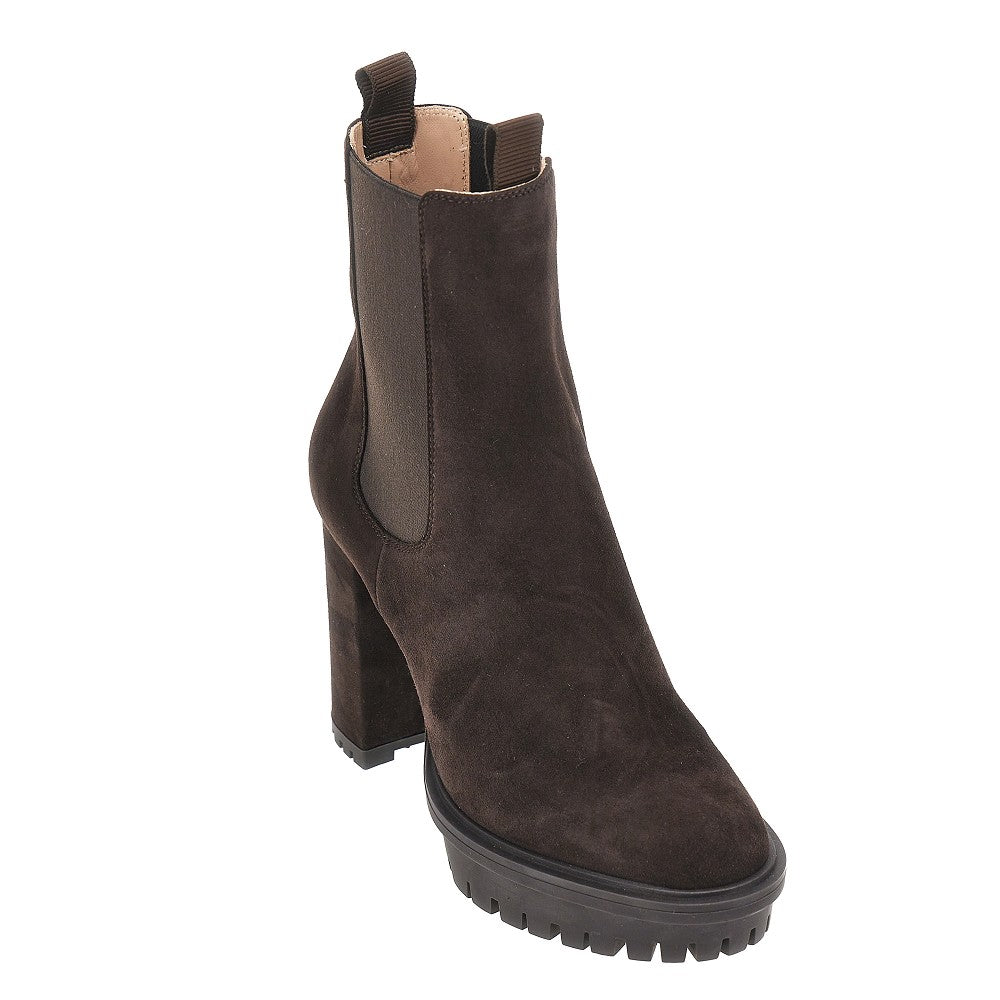 GIANVITO ROSSI Barry' suede leather booties