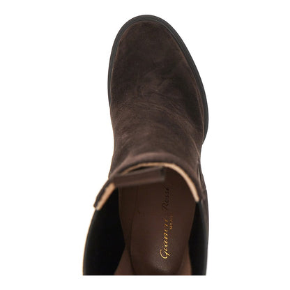 GIANVITO ROSSI Barry' suede leather booties