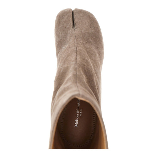 Maison Margiela Suede leather 'Tabi' ankle boots