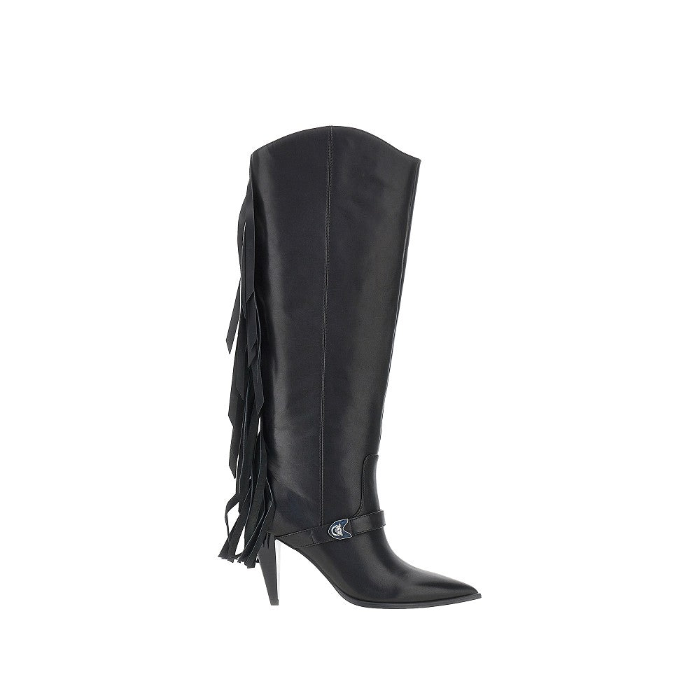 PINKO Leather 'Vane' boots