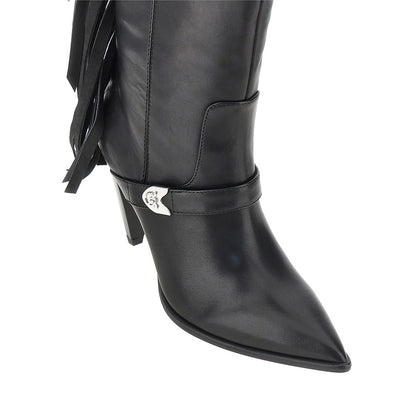PINKO Leather 'Vane' boots