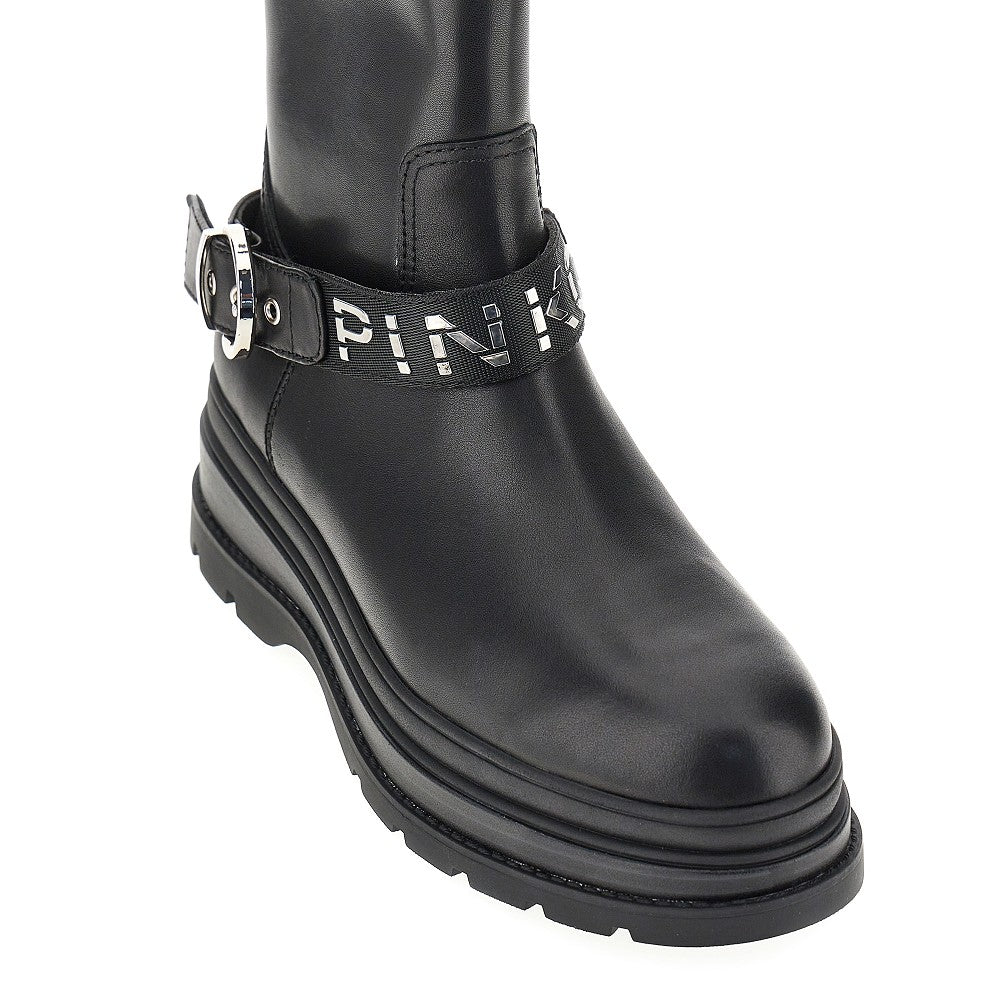 PINKO Eva' leather boots