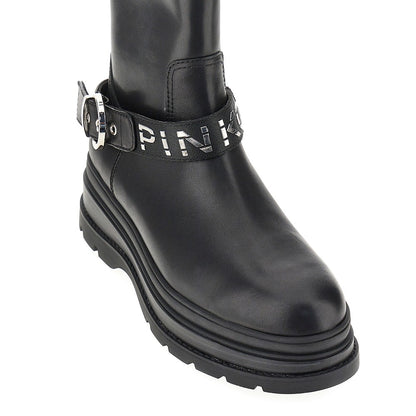 PINKO Eva' leather boots