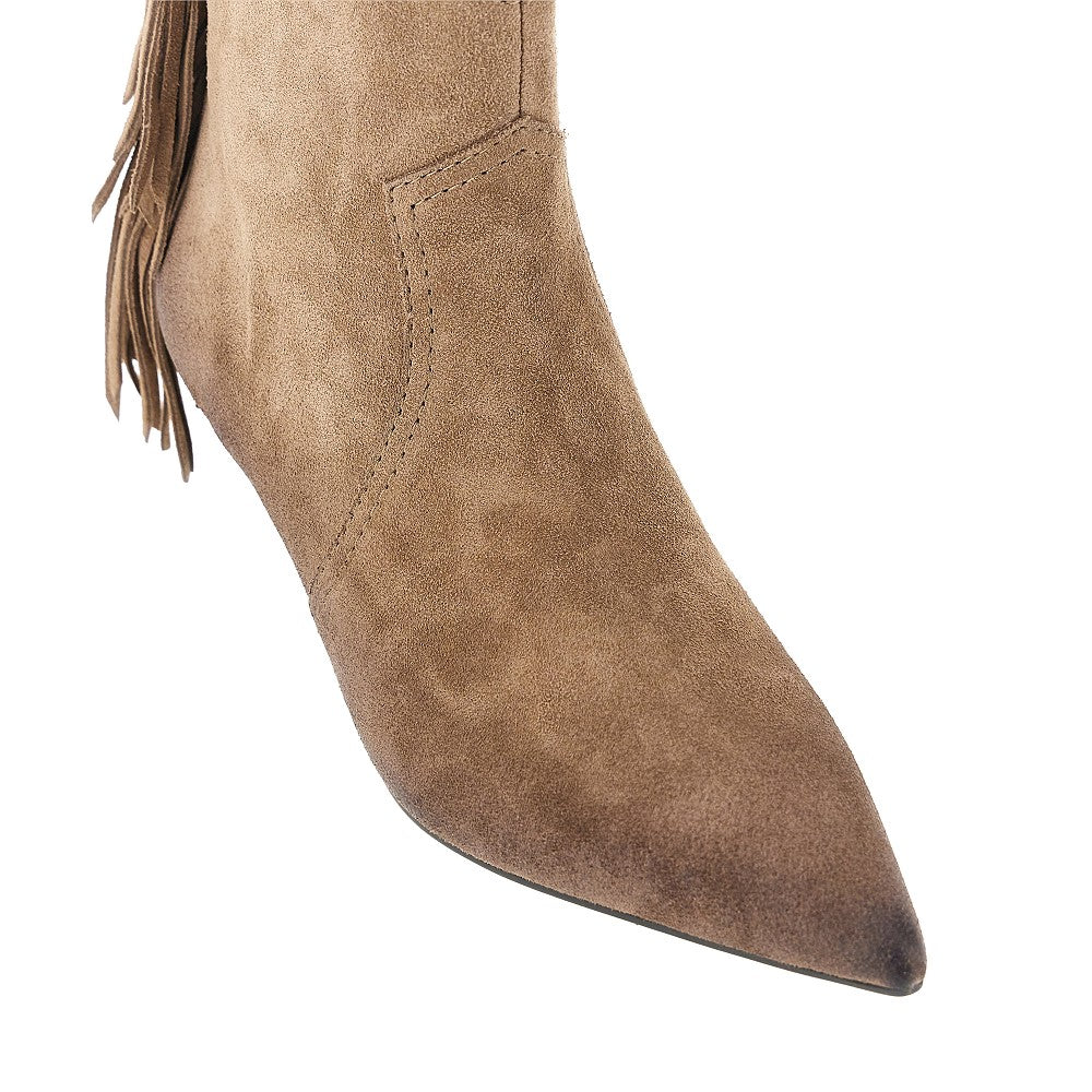 PINKO Suede leather 'Didi' boots