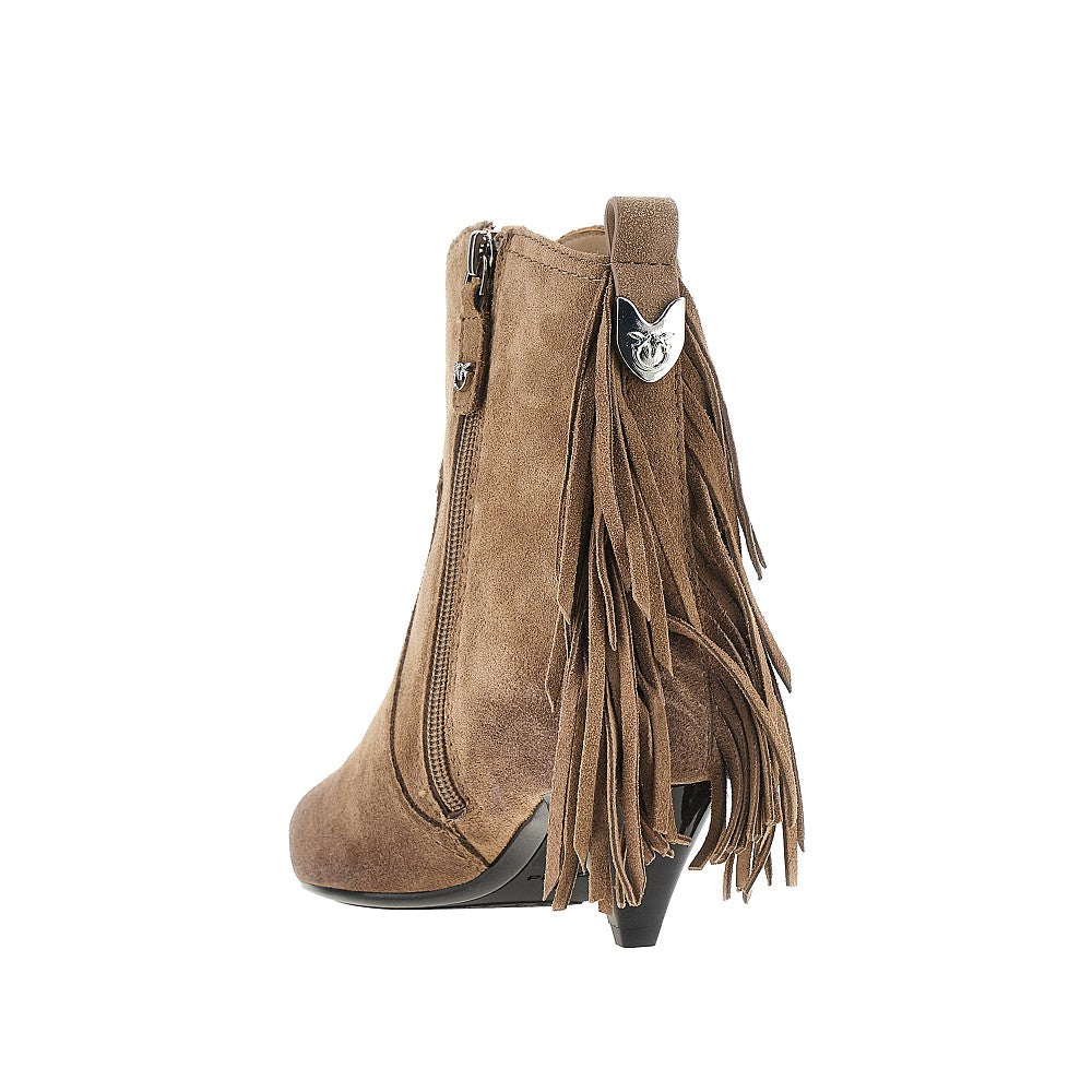 PINKO Suede leather 'Didi' boots
