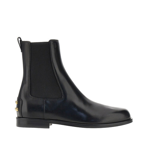 Tod's 'Metal Dots' leather Chelsea boots