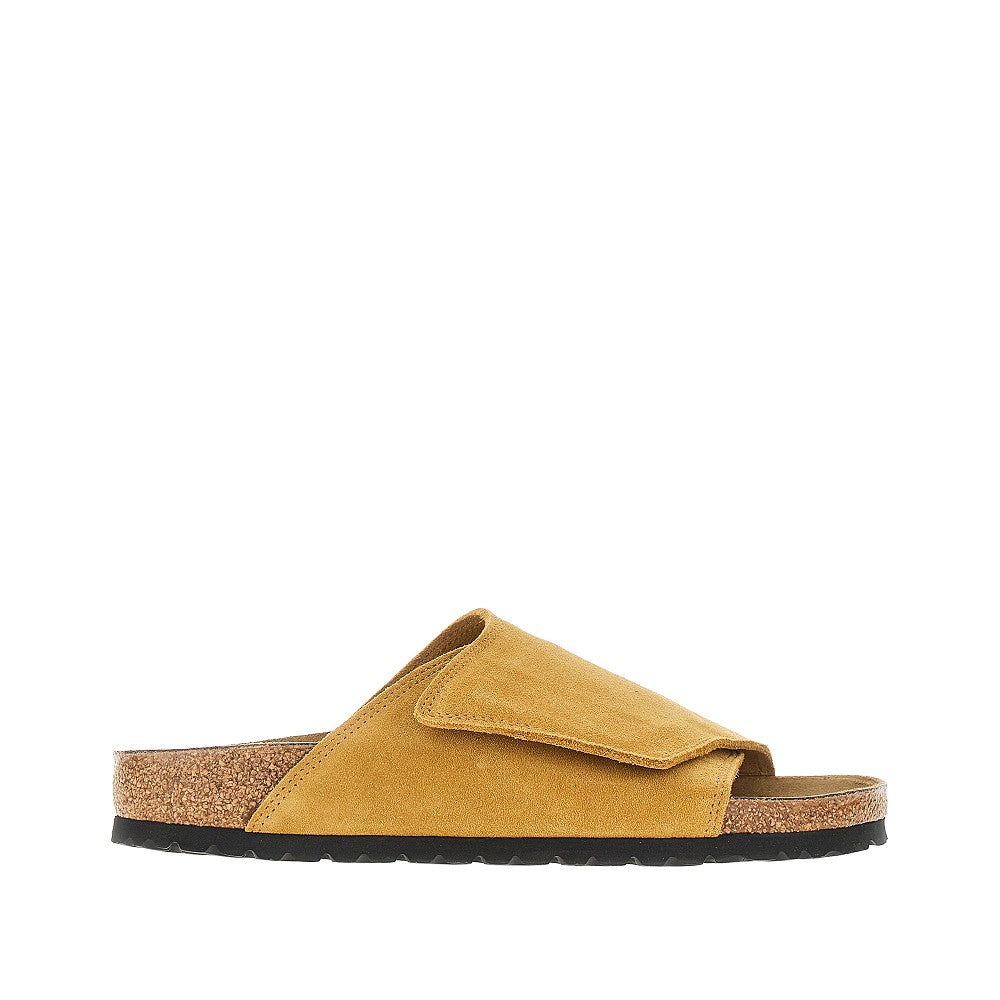 BIRKENSTOCK Solana' suede leather slides