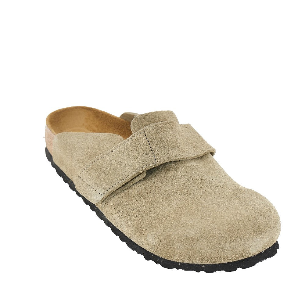Birkenstock 'Loma' suede leather clogs