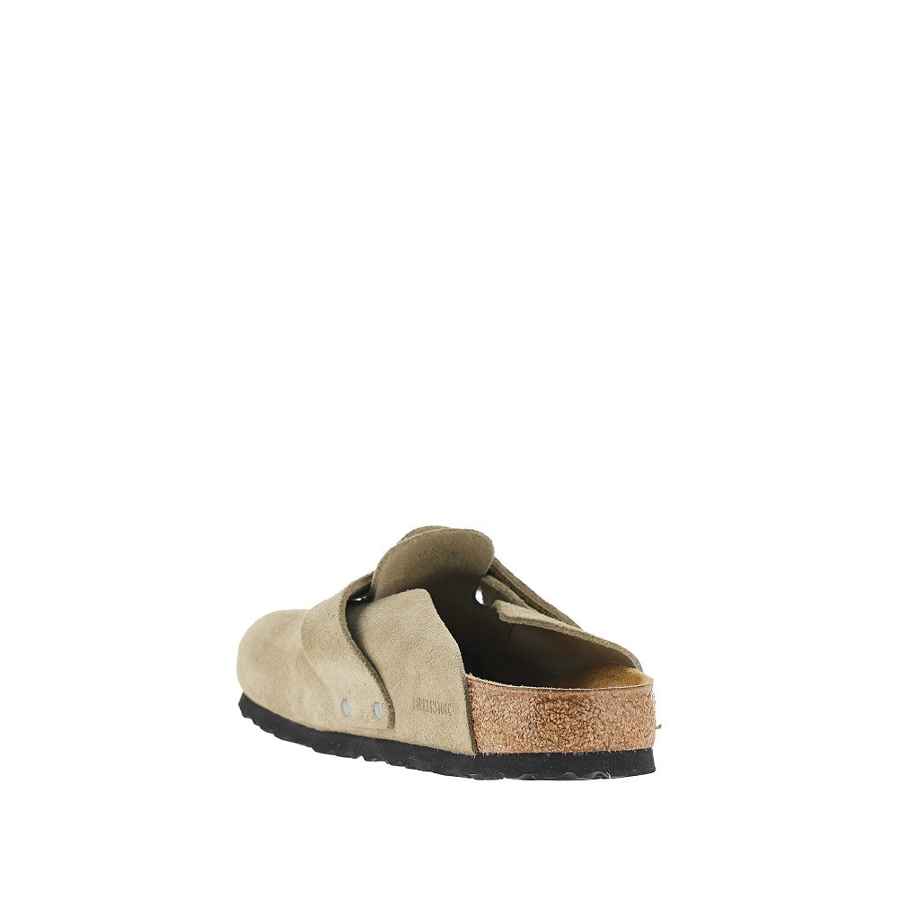 Birkenstock 'Loma' suede leather clogs