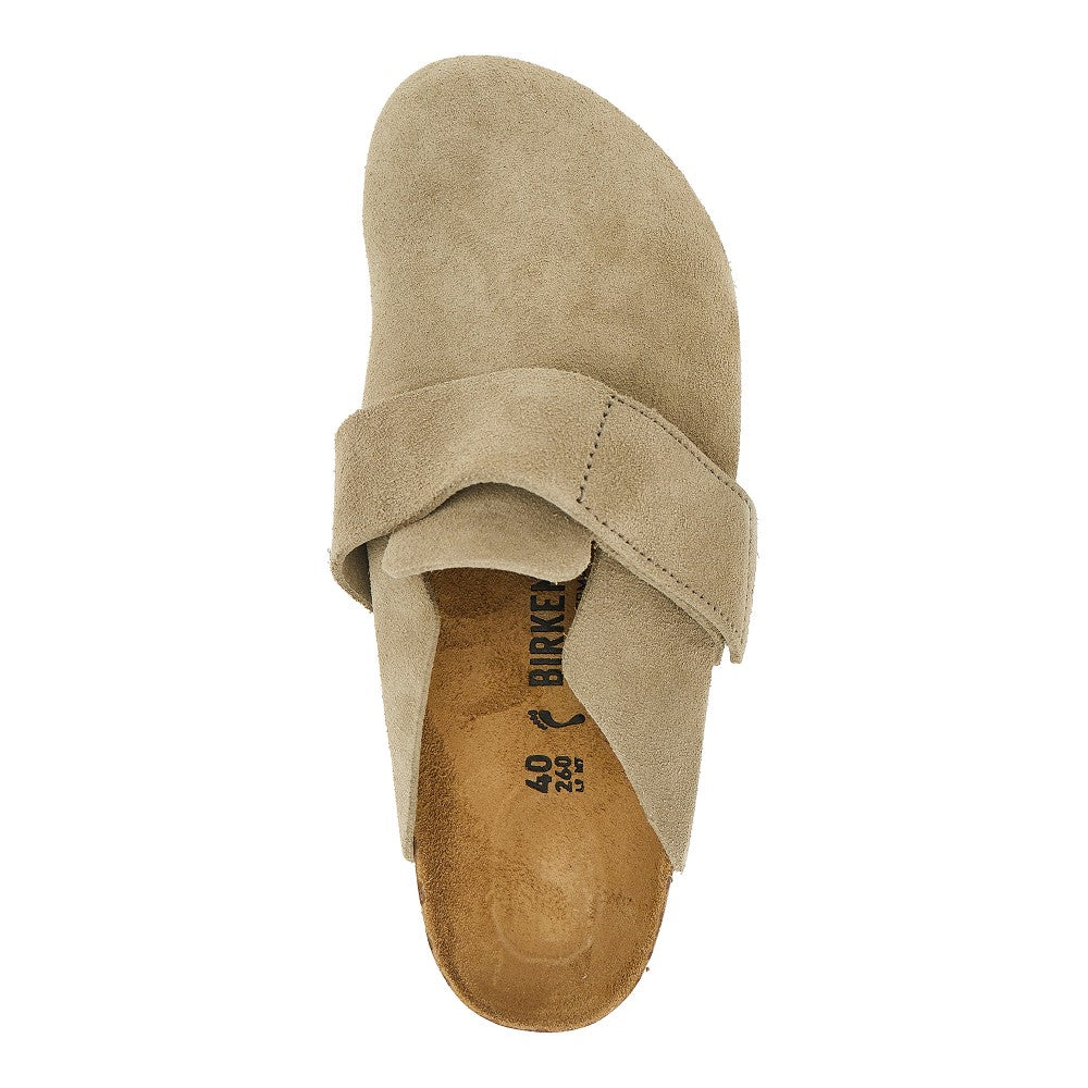 Birkenstock 'Loma' suede leather clogs