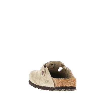 BIRKENSTOCK 'Boston' suede leather sabot