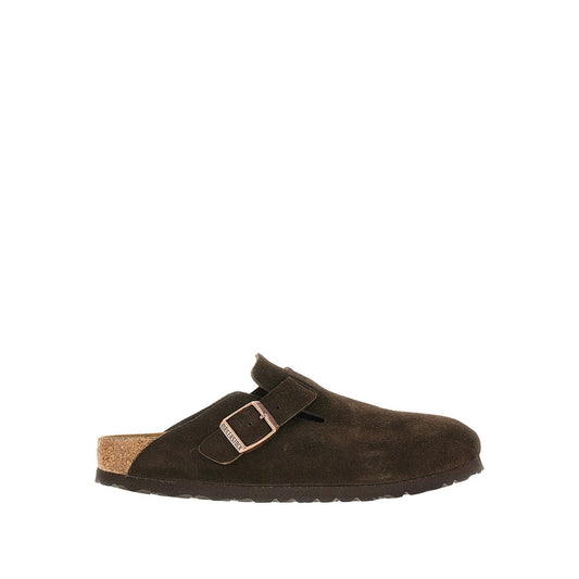 BIRKENSTOCK 'Boston' suede leather sabot