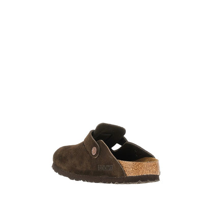 BIRKENSTOCK 'Boston' suede leather sabot
