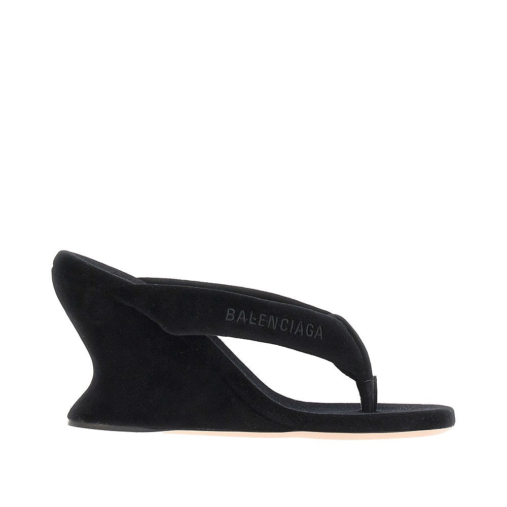 BALENCIAGA Gaeta' wedge thong sandals