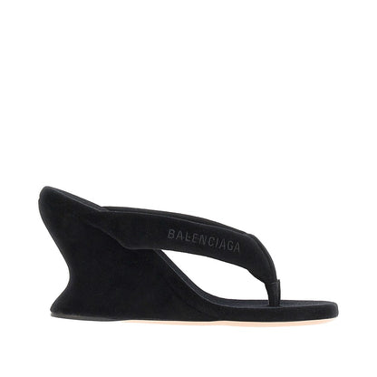 BALENCIAGA Gaeta' wedge thong sandals