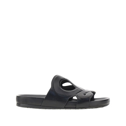 LOEWE Ease Monogram' leather slides