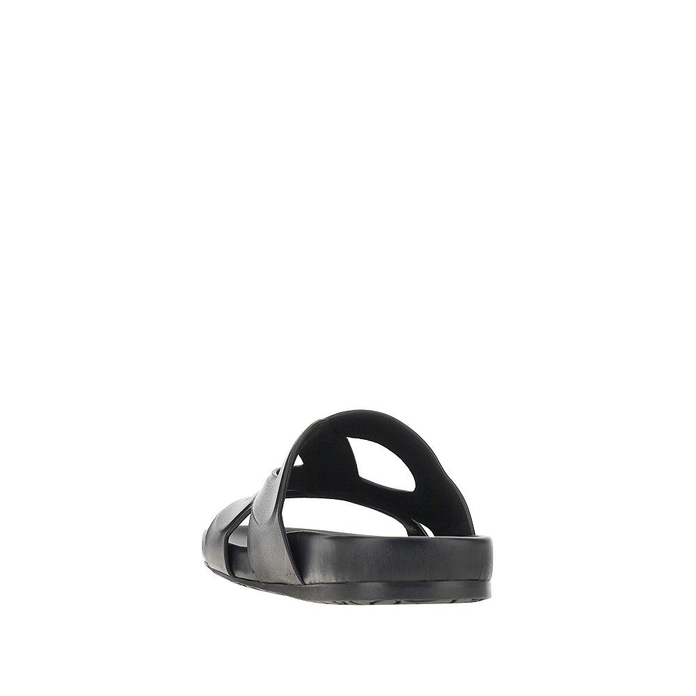 LOEWE Ease Monogram' leather slides