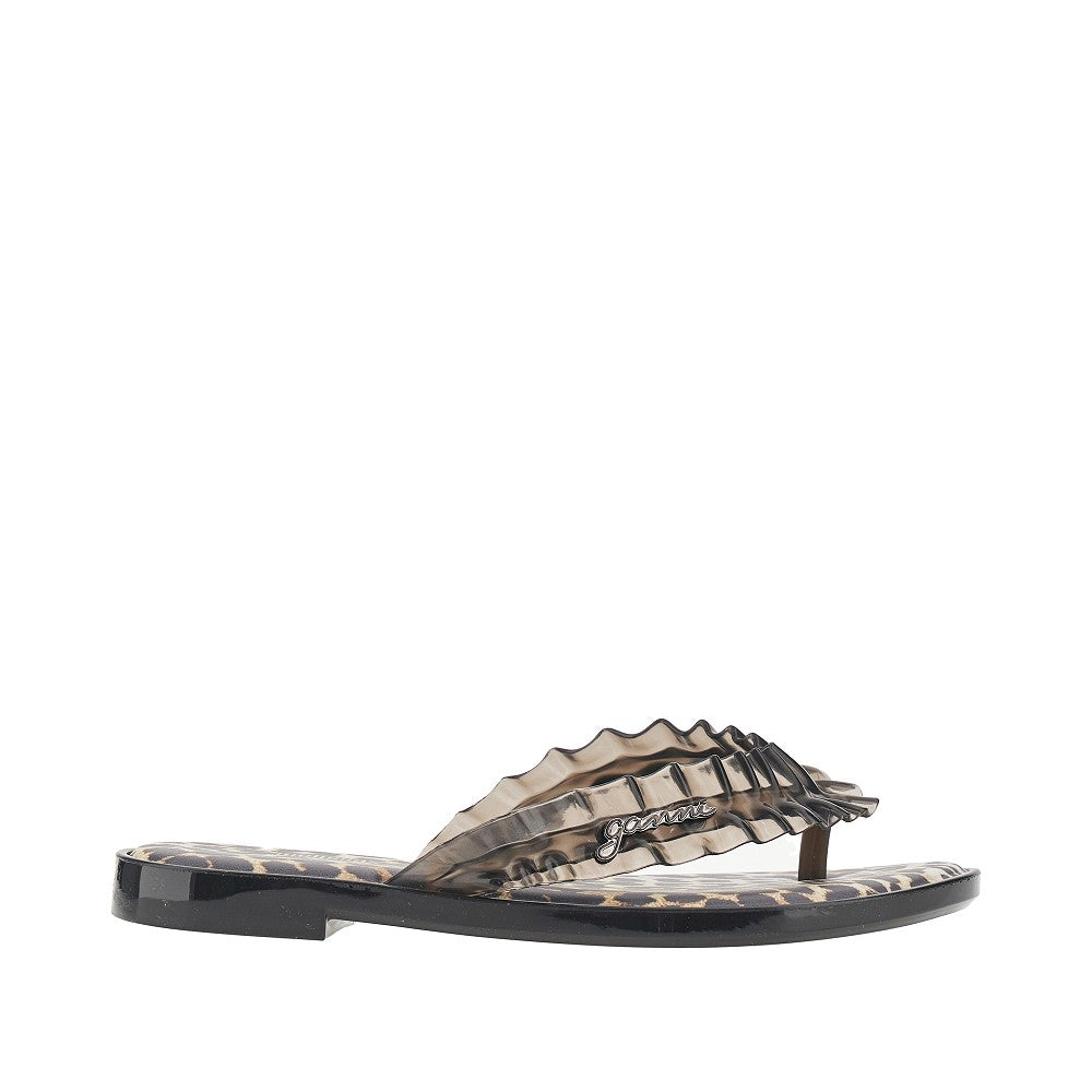 Ganni GANNI x Melissa rubber thong slides