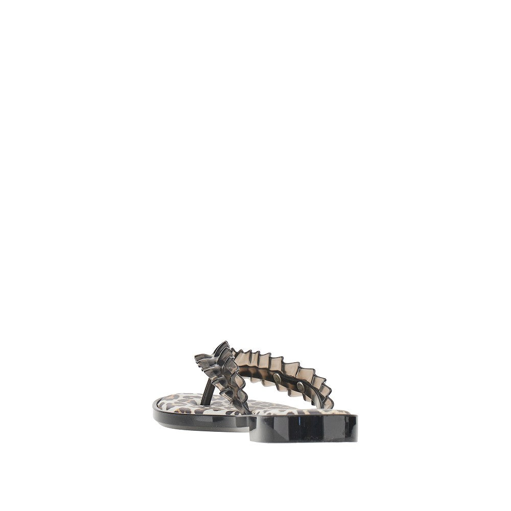Ganni GANNI x Melissa rubber thong slides