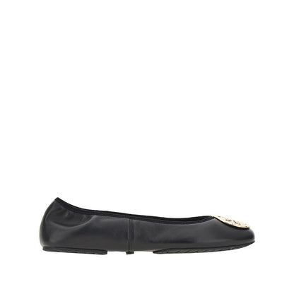 TORY BURCH Reva' nappa leather ballerinas