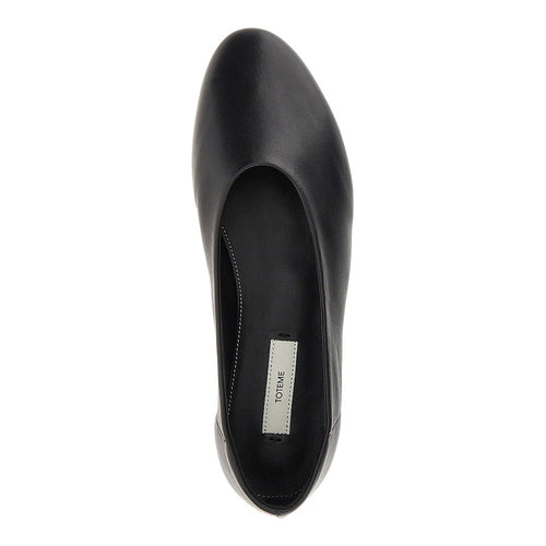 TOTEME Nappa leather flat ballerinas
