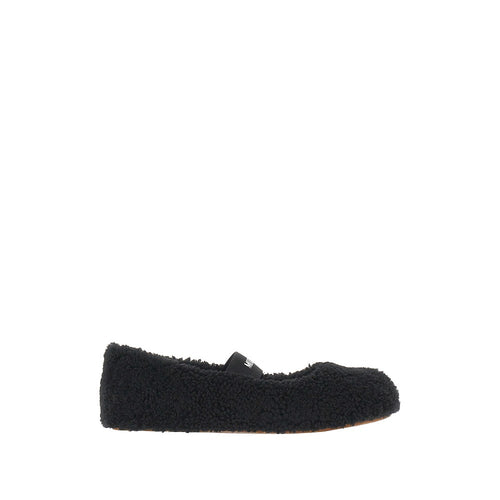 Moon Boot Shearling ballet flats