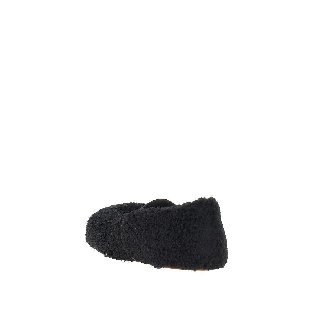 Moon Boot Shearling ballet flats