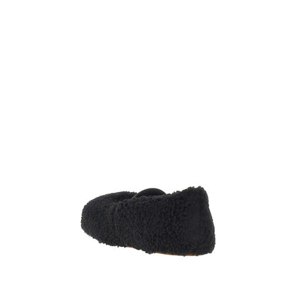 Moon Boot Shearling ballet flats