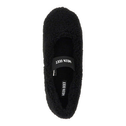 Moon Boot Shearling ballet flats