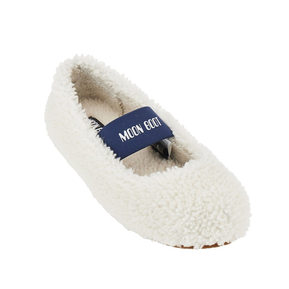 Moon Boot Shearling ballet flats