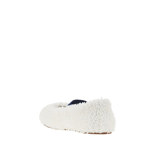 Moon Boot Shearling ballet flats
