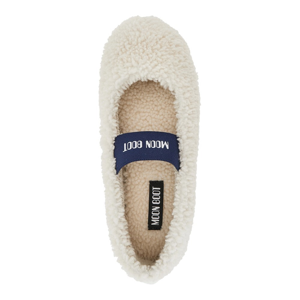 Moon Boot Shearling ballet flats