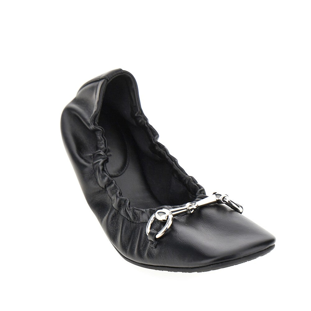 GUCCI Prima' leather ballerinas with Horsebit