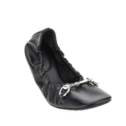 GUCCI Prima' leather ballerinas with Horsebit
