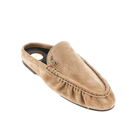 Saint Laurent 'Le Loafer' suede leather mules