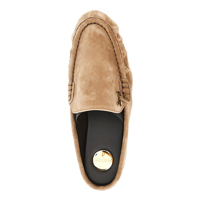 Saint Laurent 'Le Loafer' suede leather mules