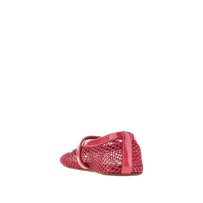 ALAIA Fishnet ballerina flats