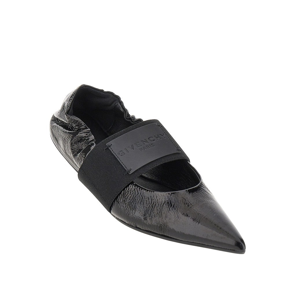 GIVENCHY Naplack leather 'Crush' ballet flats