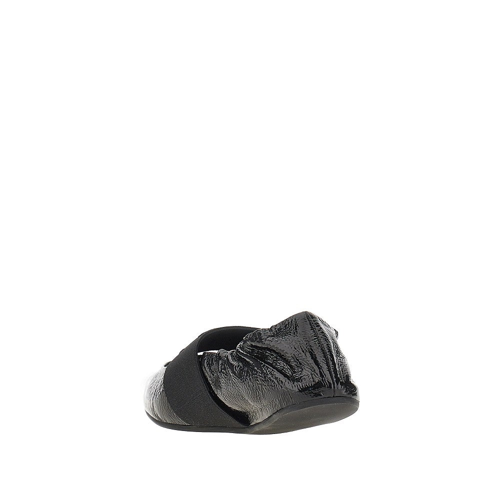 GIVENCHY Naplack leather 'Crush' ballet flats