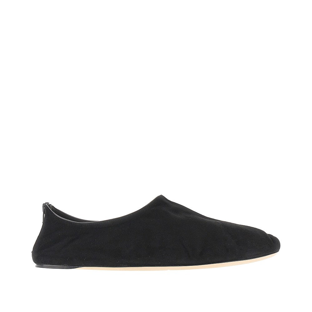 THE ROW Stellene' suede leather slippers