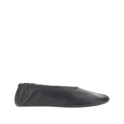 THE ROW Stella' nappa leather slip-on shoes