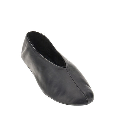 THE ROW Stella' nappa leather slip-on shoes