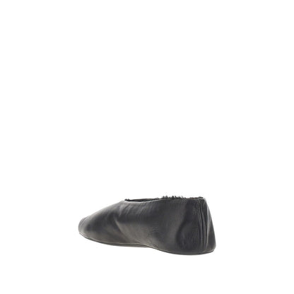 THE ROW Stella' nappa leather slip-on shoes